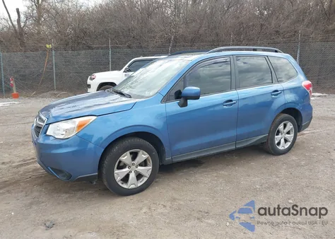 2016 Subaru Forester 2.5I Premium z USA, uszkodzony, nr VIN JF2SJAFC2GH543568